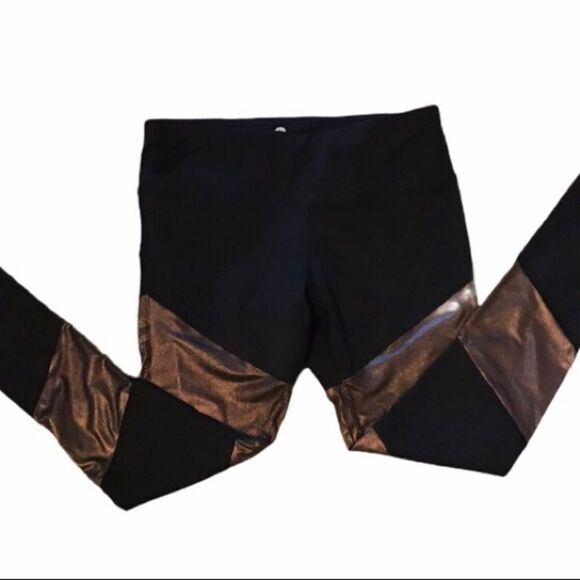 90° by Reflex LARGE Black and Bronze Pants - Picture 3 of 5